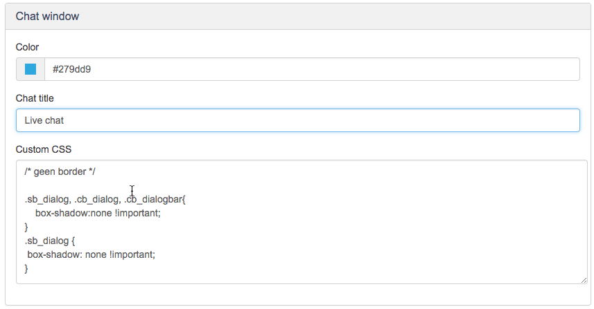 Custom CSS examples – CoBrowser - Chat en Cobrowsing software zonder ...